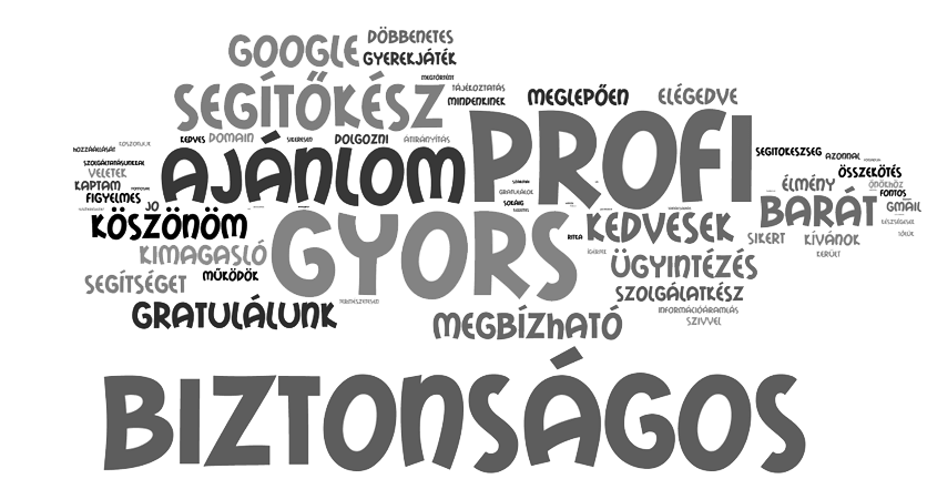 domaint regisztráló ügyfeleink véleménye Biztonságos Domain Regisztrációt igénylők szerint